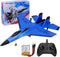 RC Plane 2CH Remote Control SU35 Jet, 2.4GHz Easy to Fly Airplane Toys for Kids and Adults with Night Lights
