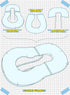 INSEN Pregnancy Pillows, Detachable Body Pillow for Sleeping, Nurse & Relax, Multi-Use Pregnancy Pillows for Pregnant