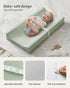 Vegan Leather Baby Changing Pad with Travel Change Mat - Complete Bundle