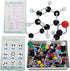 267 Pcs Organic Chemistry Molecular Model Set, Inorganic Structure Kit for Students with 116 Atom Models & 150 Links