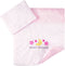 BABESIDE 2 Pcs Baby Doll Bedding Set for 12-15 Inch Dolls, Pink