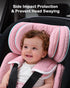 Infant Car Seat Insert Adjustable Head Support for Preemie Newborn Toddler, Reversible Baby Head Body Support Cushion