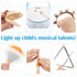 Set 2 3 2-4, 3-5 Vanplay Drum for Toddler - Toys for Year Old Boy Girls Birthday Gifts - Wooden Musical Instruments