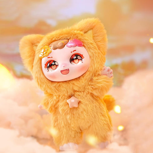 1 6 CALEMBOU Blind Box,Soft Kawaii of Possible Mystery Collectible Plush Doll Toys, Animals Stuffed Keychain Charm