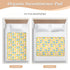 siphylline 52" 34" Yellow Colorful Cats Extra Large Resuable Diaper Mats Soft Absorbent Baby Diaper Changing Pad