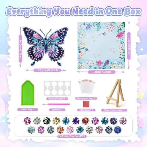8-12, 6 7 8 9 10 11 12 Arts and Crafts for Kids Ages Diamond Art Kits for Kids, Birthday Gifts for Years Old Girl, Gem
