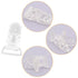 15pcs Environmental Plastic Pacifier Holder Clips, Transparent Suspender Clips for DIY Teething Toys and Baby Blankets