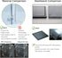 8x8x12 inch 3mm Acrylic Display Case - Thick Acrylic Display Box with Black Wooden Base, Assemble Dustproof Showcase