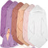 Peryiter 6 Pcs Muslin Hooded Baby Towels, 32"x 32" Cotton Newborn Bath