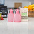 Reusable Baby Food Pouches – 5oz Leakproof Squeezy Self Feeding Toddler Sippy Cup with Straw – Freezable Silicone Breast Milk Storage Feeder Bottle for Puree, Juice, Smoothies & More – Pink, 2 Pack by Better EcoBaby