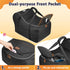 YOREPEK Car Seat Travel Bag Fits Infant Carseat with Anti-Rebound Bar Base, Padded Carseat Bags for Air Travel, Car