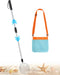 1 Pack Sand Sifter with Seashell Bag- 21.6"~33" Adjustable Shark Tooth Sifter