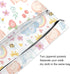 Burbuja 2 Pack, 2 Duck Goose Wet Dry Bags for Baby Cloth Diaper Waterproof Reusable Wet Bag with Zippered Pockets