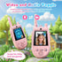 YUSSBCU 2 Pack 3-12, Walkie Talkies for Kids, Rechargeable Kids Video Walkie Talkies with Camera & Voice Changer, Long