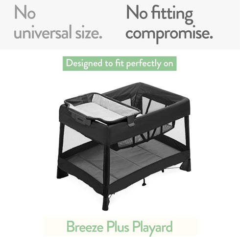 Pack 4moms 30 43 Inch Joey + Joan and Play Sheets Fitted Compatible with Breeze Plus Playard & Breeze Go Playard Fits