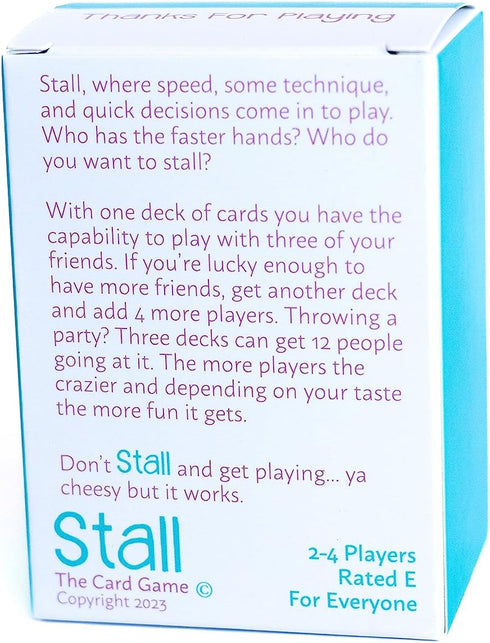 Fun Fast-Paced Game for Families, Funny Card Game for Adults, Teens, and Kids, Best for 2-4 Players
