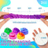 12 Pcs Heat Sensitive Color Changing Fidget Putty, Sensory Fidget Toy for Boys Girls, ADHD Stimulation, Classroom