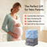 GINUMWA 4 Pack 32x32 Inch (2X 2X Hooded Baby Towels, Absorbent Bath Towels, Soft Coral Fleece Hooded Towel