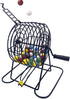 Set-Includes Cage,600 Bag,100 Cards,75 JUNWRROW Deluxe Bingo Game Bingo Colorful Bingo Chips with a Mixed Bingo Calling