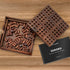 Iron & Glory Wooden Sudoku Board Game - Wooden Sudoku Puzzle - Brain Teaser Games For Adults - Portable Travel Games