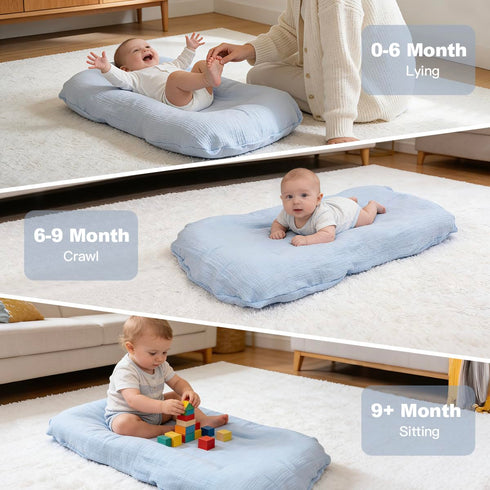Meindoovm Cozy Baby Support Cushion - Snuggle Me Infant Support Cushion for Newborns | Breathable & Soft, Portable