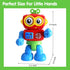 Robot Toys for 1 Year Old Boy - Musical Light Up Educational Toy for 12-18 Months
