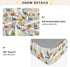 miaozhen 1 Pack 52x28 Cotton Baby Crib Sheets Ultra Soft Wildlife Brontosaurus Rainbow Gray Muslin Crib Bedding