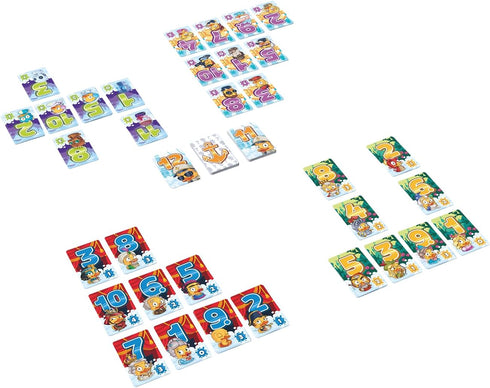 7+, 2-7 30 Captain Games Duck and Cover Party Game - Fun Fast-Paced Card Game for Family Game Night, Hilarious