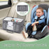 Volnamal Diaper Caddy with Wipe Dispenser One-Handed Access, Premium Diaper Organizer, Portable Car Organizer Nursery