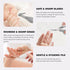 5 Baby Grooming Kit with Storage Pouch Baby Brush Soft Bristles pcs-Infant Brush, Rounded Comb, Safety Scissors, Nail