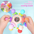 Baby Teething Toys for 0-6 Months, Montessori Sensory Teether for 0 3 6 9 12 Months, Educational Rattles for Newborns