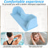 Sibosen 15 8.6 3.7 Inches Hair Washing Station for Kids Hair Washing Neck Pillow with Shampoo Brush, x x Ergonomic Kids