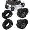 4Pcs Baby Stroller Wheel Cover,Dustproof Kid Baby Wheelchair Protector Baby Stroller Wheel