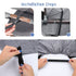 Universal Waterproof Pram Sunshade Sun Cover for Baby Stroller, Anti-UV with Viewing Window (Grey)