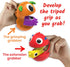 hand2mind Set, 3-4, Grab That Monster Fine Motor Activity Occupational Therapy Toys, Pincer Grasp Fine Motor Skills