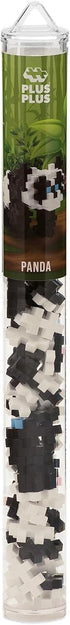 PLUS PLUS – Panda, 70 Piece Construction Building Stem/Steam Toy, Interlocking Mini Puzzle Blocks