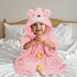 1-8,Soft Toddler Poncho Towel Age Absorbent Baby Hooded Poncho Towels,Toddler Poncho Towels for Baby