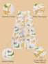 12-18 0.5 3 Pack 2-Way TILLYOU OU Baby Sleep Sack Months Tog Cotton Wearable Blanket for Baby, Infant Sleeping Sack