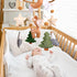 Woodland Baby Crib Mobile, Deer Baby Mobile for Crib Boys & Girls, Fawn Nursery Mobile, Forest Theme Baby Nursery