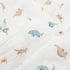 100% 2 Pack Set 2 Little Unicorn Certified Natural Organic Cotton Muslin Swaddle Blanket | Giftable of swaddles (Little