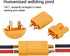 Frienda 30 Pairs XT30 Connectors, Male and Female Plugs with 2 Pieces Shrink Tubing for RC Battery