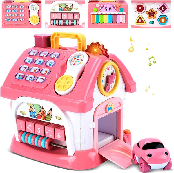DELUTIQUE Toddler Girl Toys for 1 Year Old, Montessori Toys for 1 Year