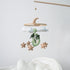 Goukurlsma Dragon Mobile for Crib, Dragon Crib Mobile for Boys, Cloud Mobile for Crib, Neutral Baby Mobile for Crib