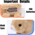 Bunny Stuffed Animal Plush, Interactive Electronic Pet Hopping Bunny Toy, Realistic Stuffed Easter Bunny Rabbit