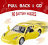 Die Cast Metal Toy Cars Set of 5 - Openable Doors Pull Back Car Gift Pack for Kids