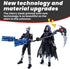 MIGESS T13 Set, 3D T13, Dummy 13 13,t13 Action Figure Printed Toy Titan Action Figure AccessoriesDeath Cape, Skeleton