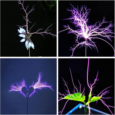 10 Cm Bluetooth Music Tesla Coil Solid State Tesla Coil Kit Touchable Artificial Lightning Electric Power Wireless