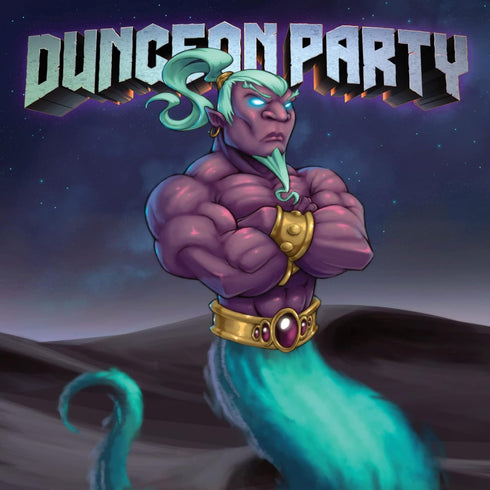 Dungeon Party - Starter Pack: Forbidden Games, Coin Bouncing Role-Playing Card Game, Ages 10+, 1-6 Players