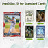Vinimess 5000 Counts Card Sleeves for Trading Cards, Soft Penny Sleeves Clear Baseball Card Protector Sleeve Perfect