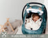 Universal Fit Car Seat Covers for Babies by SA ACCESSORIES – Waterproof Infant and Baby Car Seat Cover with Storage Bag - Carseat Canopy for Boys and Girls – Green Snake